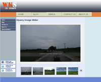 JQuery Image Slider sample image